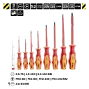 VDE Schraubendreher-Set, DIN ISO 2380, DIN ISO 8764 - 2